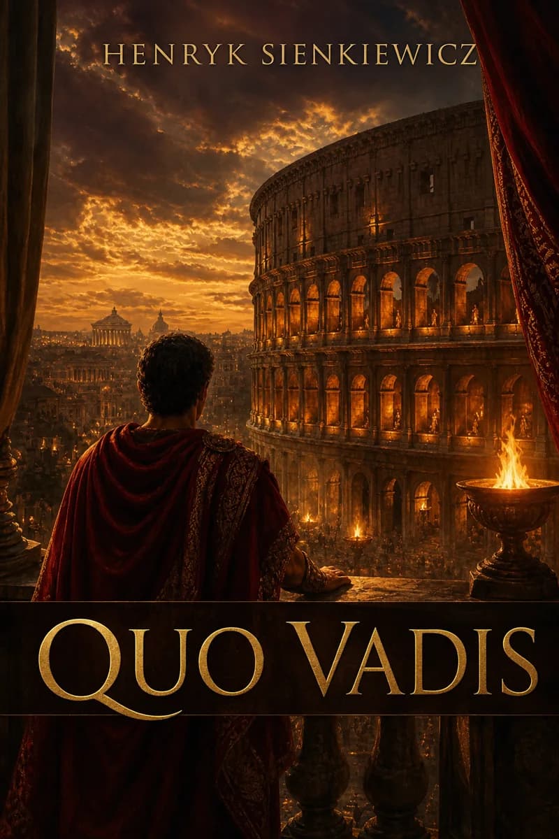 Okładka: Quo Vadis — Henryk Sienkiewicz